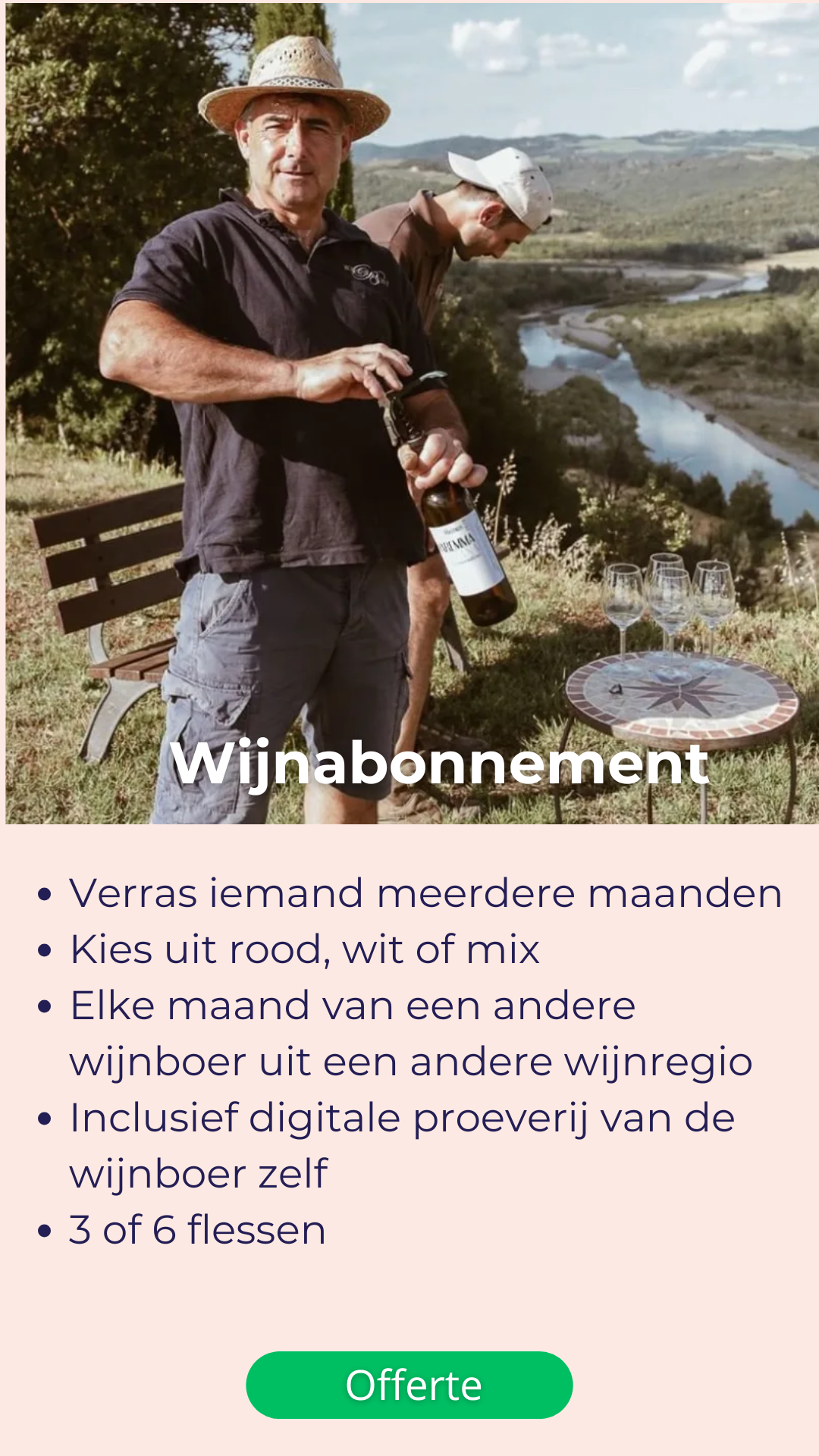 Customize je pakket