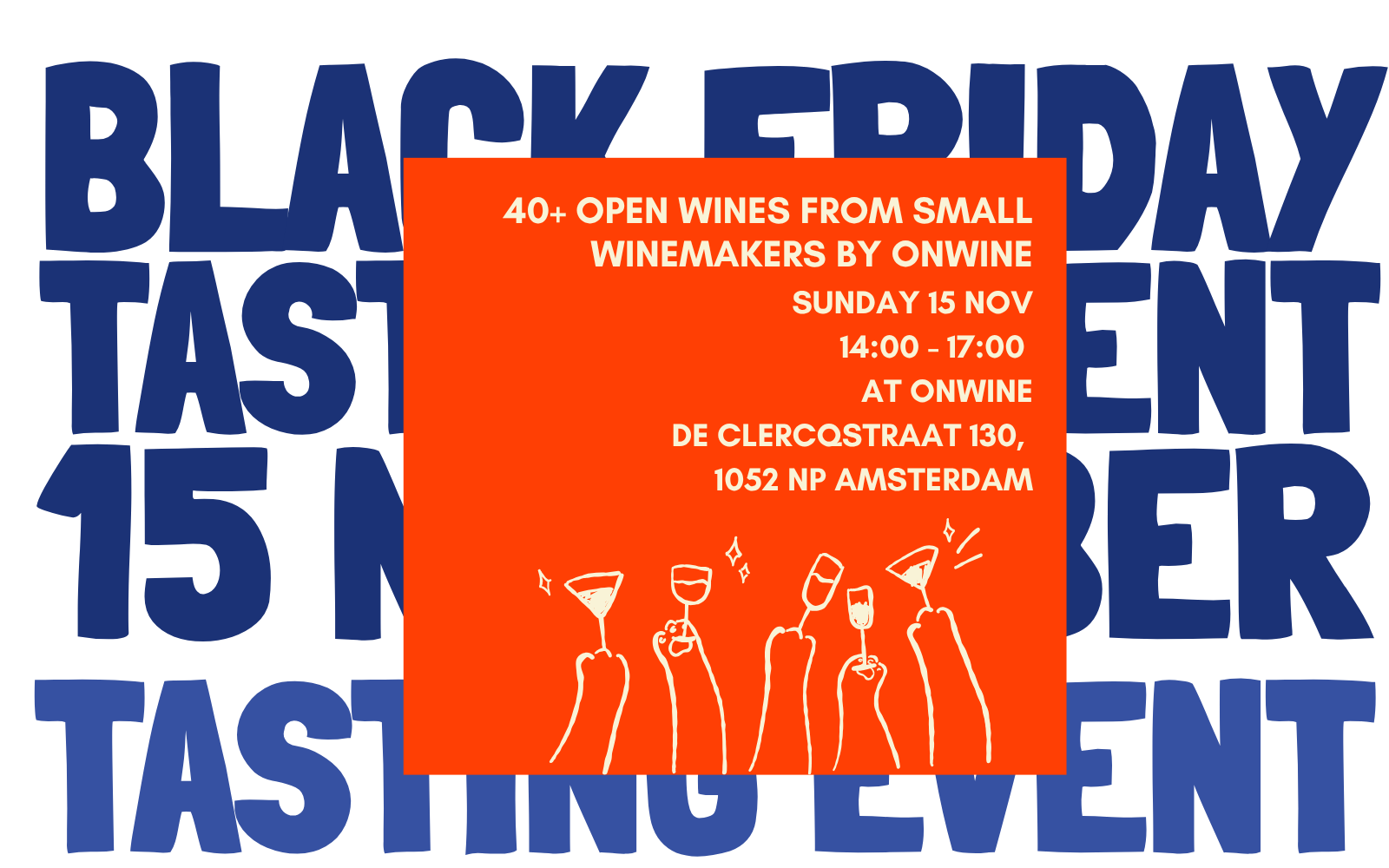 Black Friday Tasting Event in onze winkel in Amsterdam West