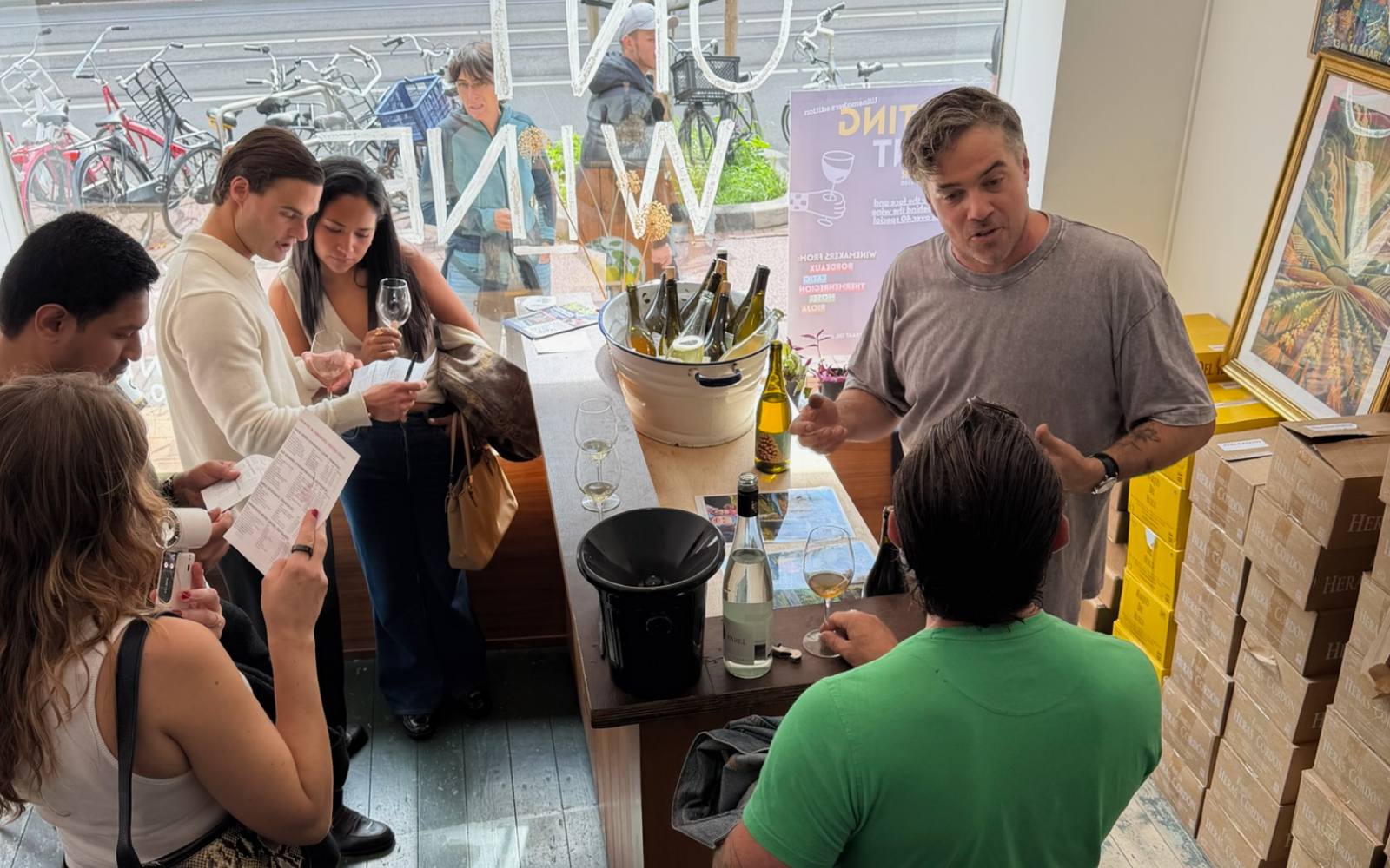 Not Your Average Tasting Event met de wijnmakers in Amsterdam West